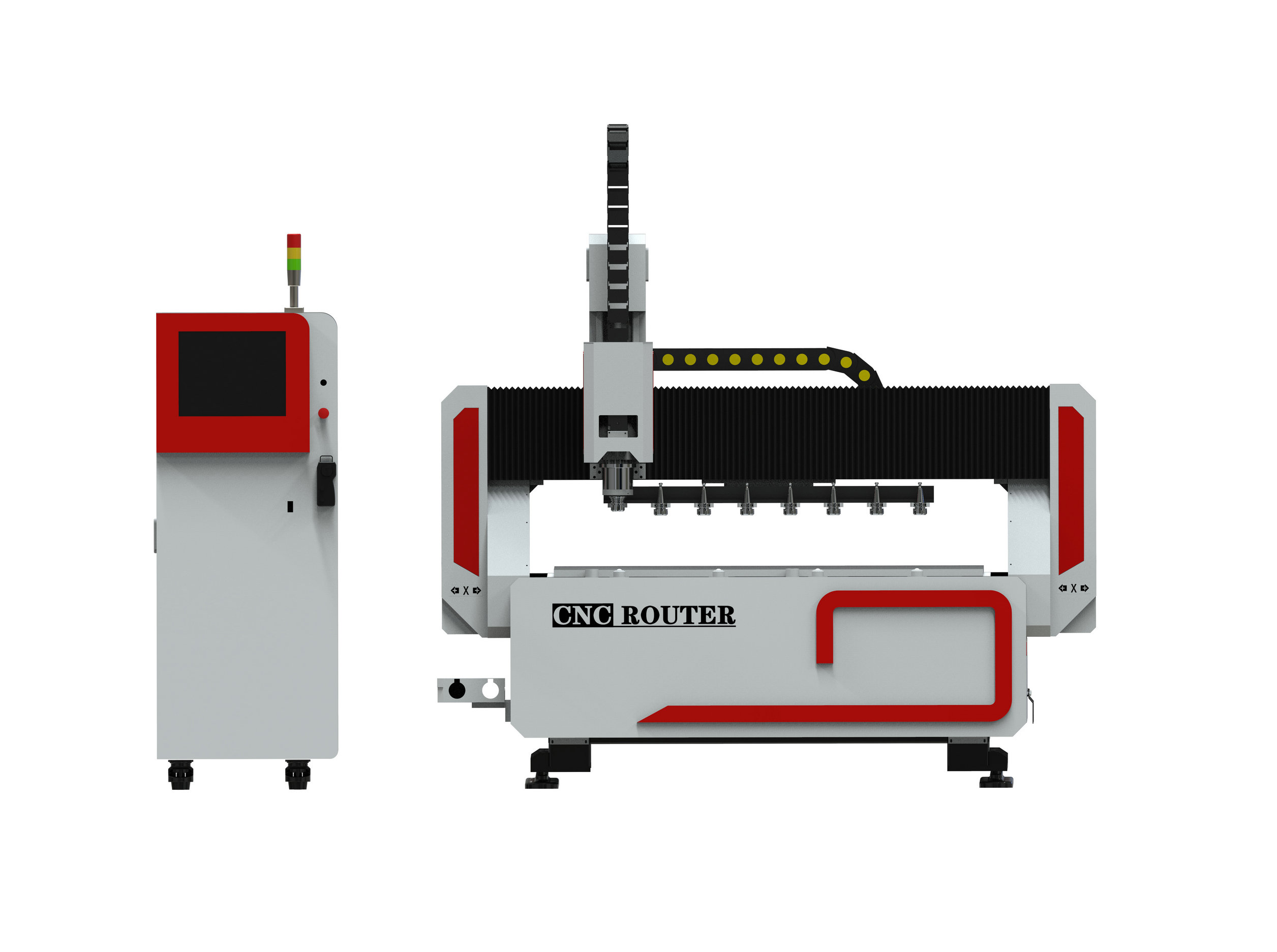 3 axis CNC Router ATC